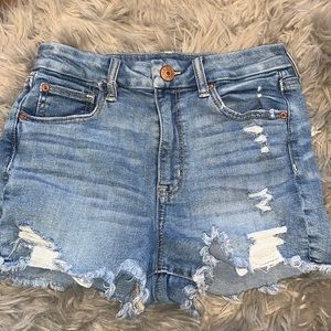 American Eagle Curvy Shortie Hi Rise